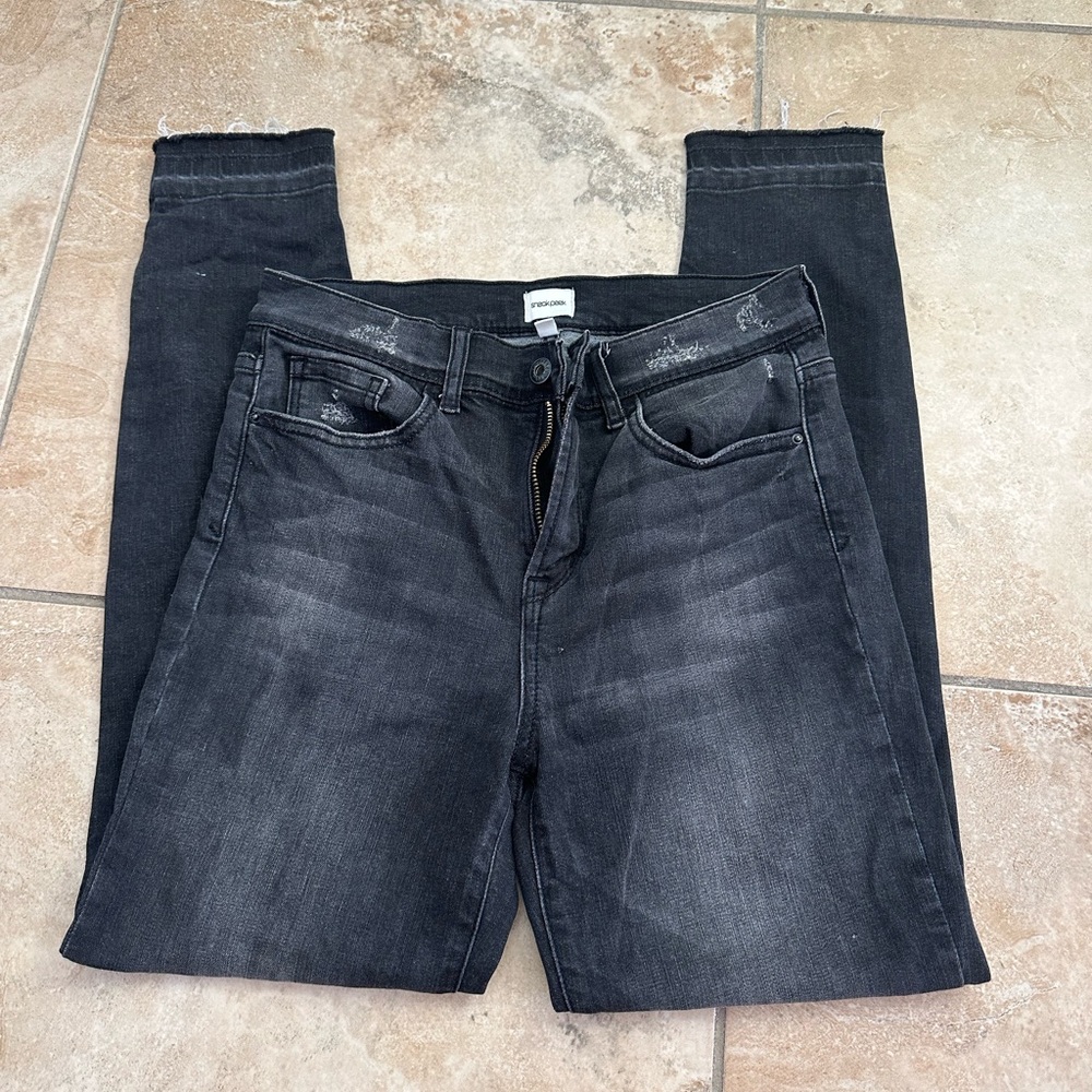 Sneak Peek Black High Rise Skinny Jeans